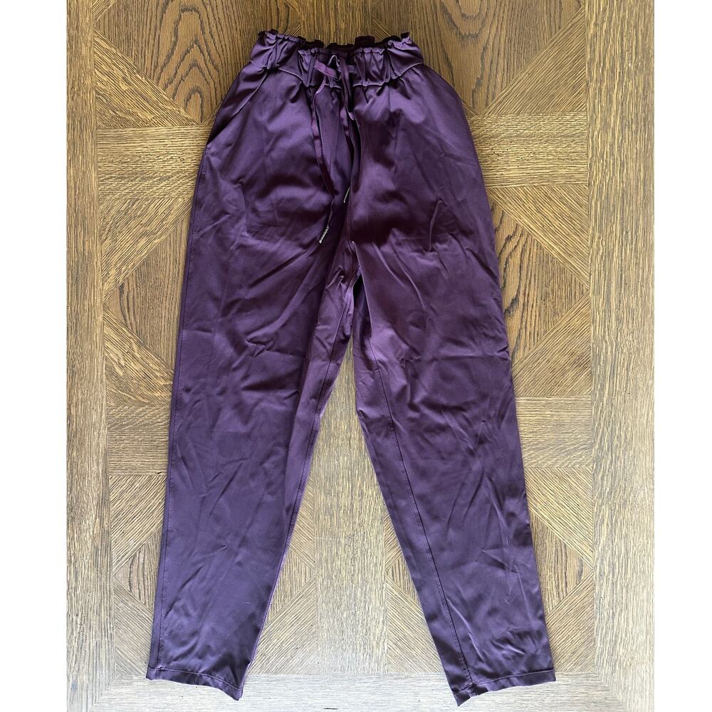 Lululemon Dance Studio Jogger Plum Purple Sz 8 Drawstring